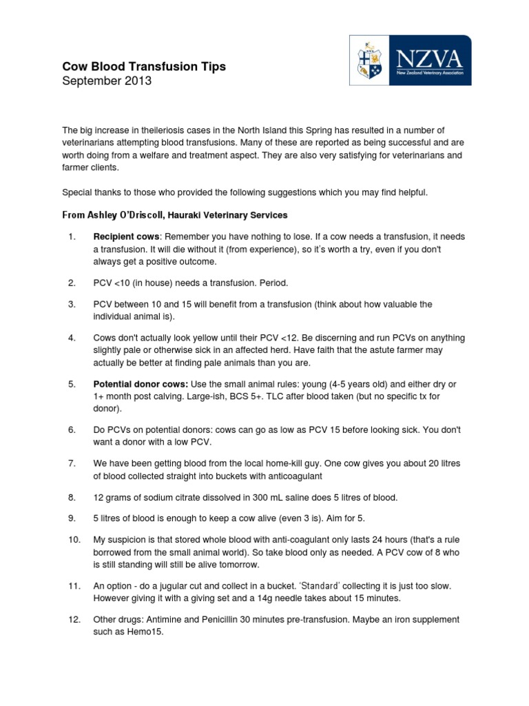 10 Blood Transfusion Tips For Infant Safety