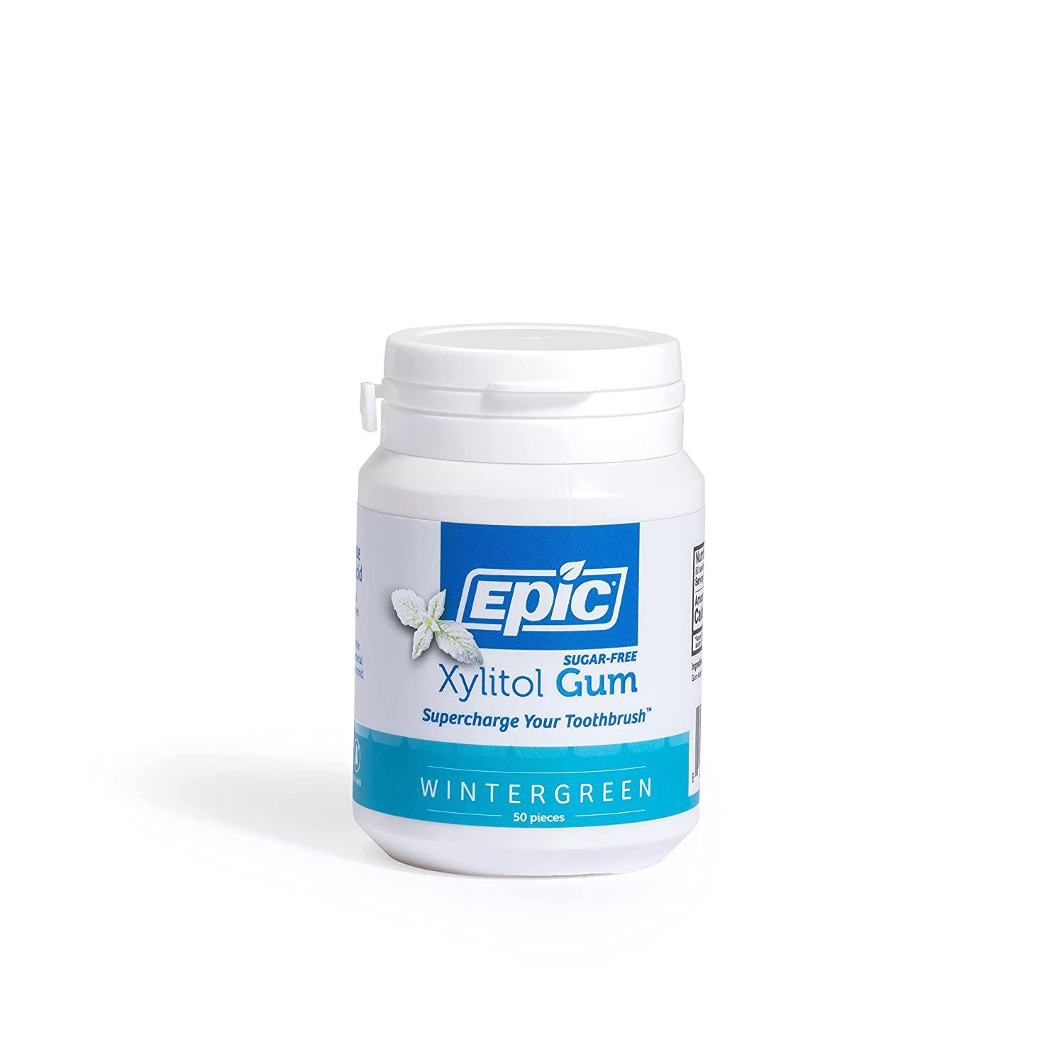Amazon Com Epic Xylitol Chewing Gum Sugar Free Aspartame Free Amazon Com Epic Xylitol Chewing Gum Sugar Free Aspartame Free