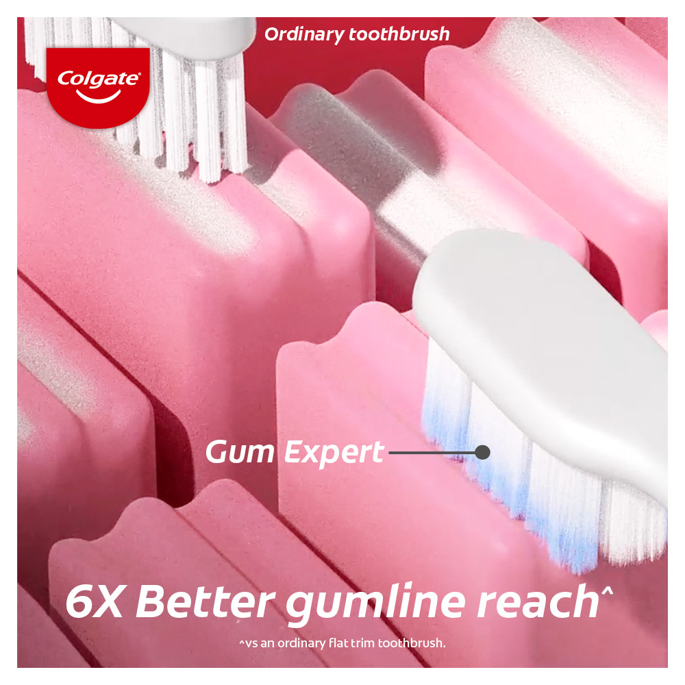 Colgate Gentle Gum Expert Toothbrush 1S | 200% Reduction In Gum ... Colgate Gentle Gum Expert Toothbrush 1S | 200% Reduction In Gum ...
