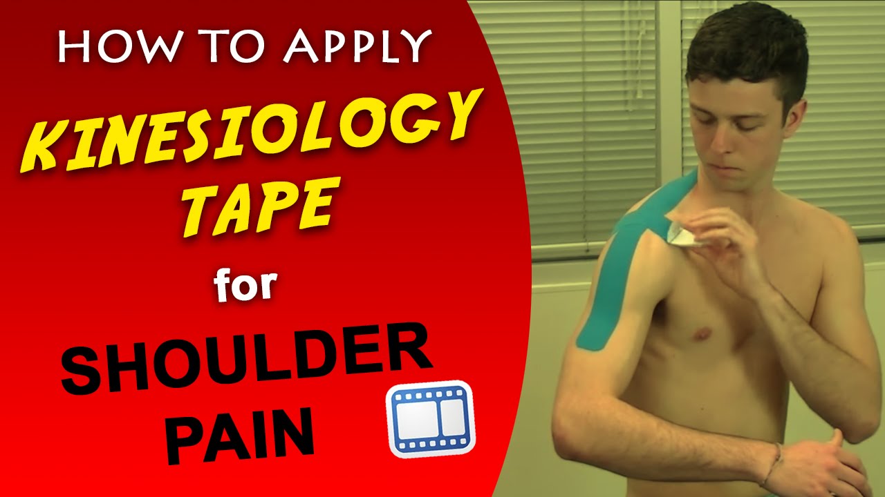 Kinesio Tape Shoulder Application