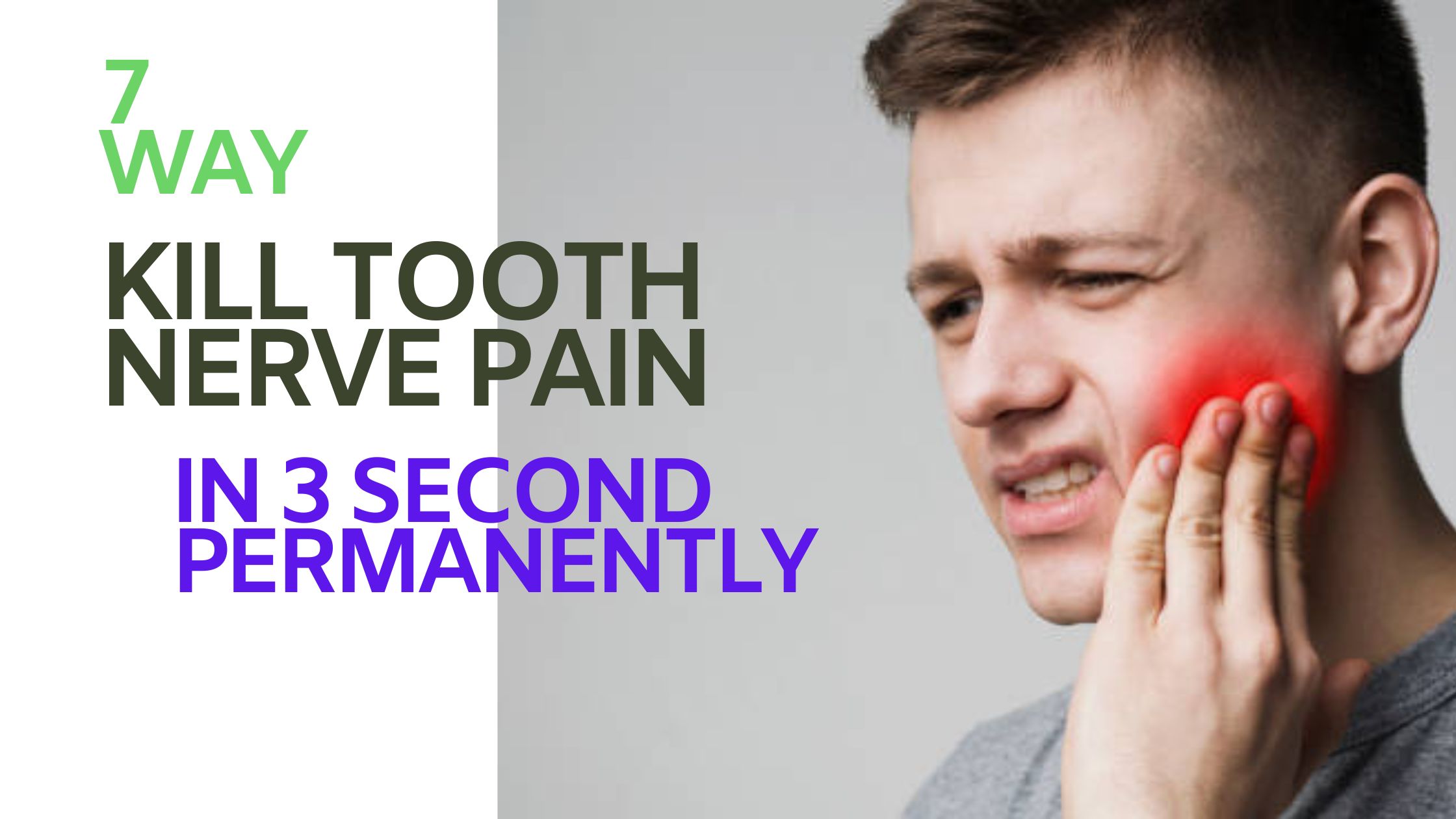 Nerve In Tooth Pain Relief