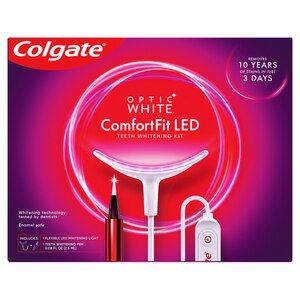 Optic White Comfortfit Led Teeth Whitening Kit Colgate Optic White Comfortfit Led Teeth Whitening Kit Colgate