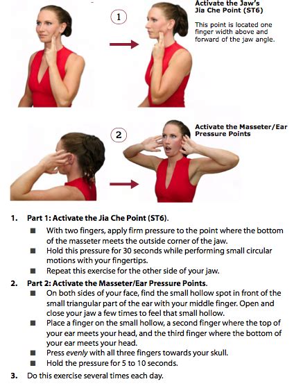 Tmj Exercises With Pictures