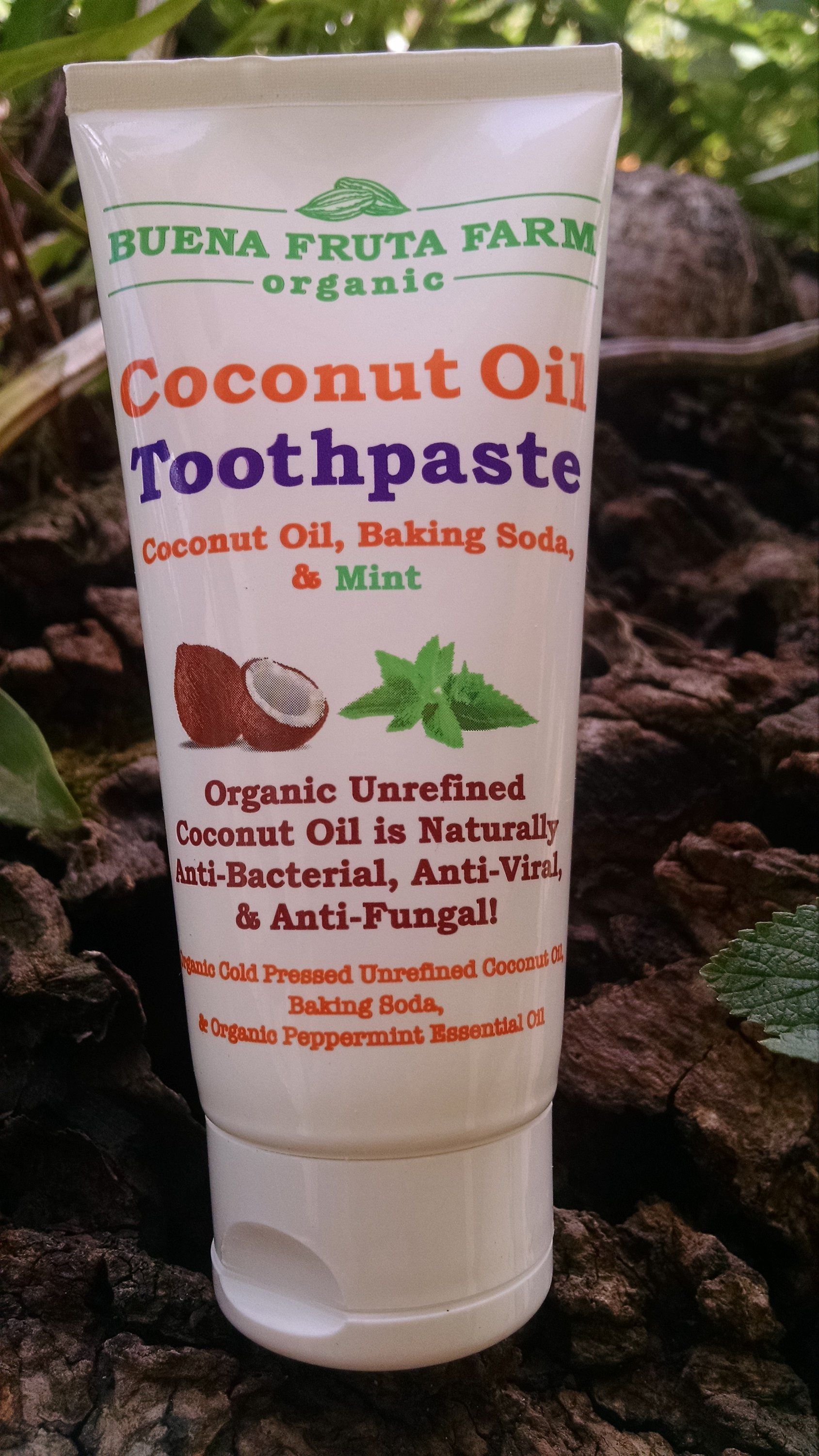 Toothpaste And Coconut Oil