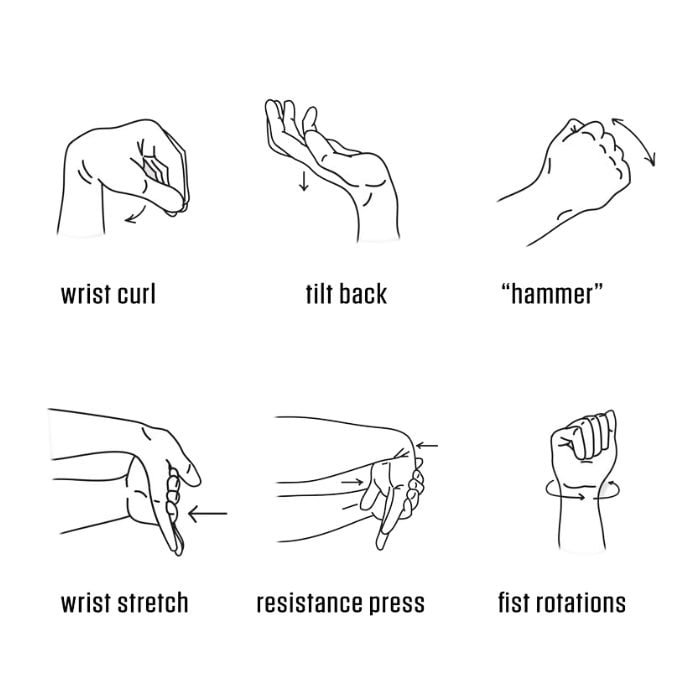Wrist Recovery: Simple Exercises For Less Pain